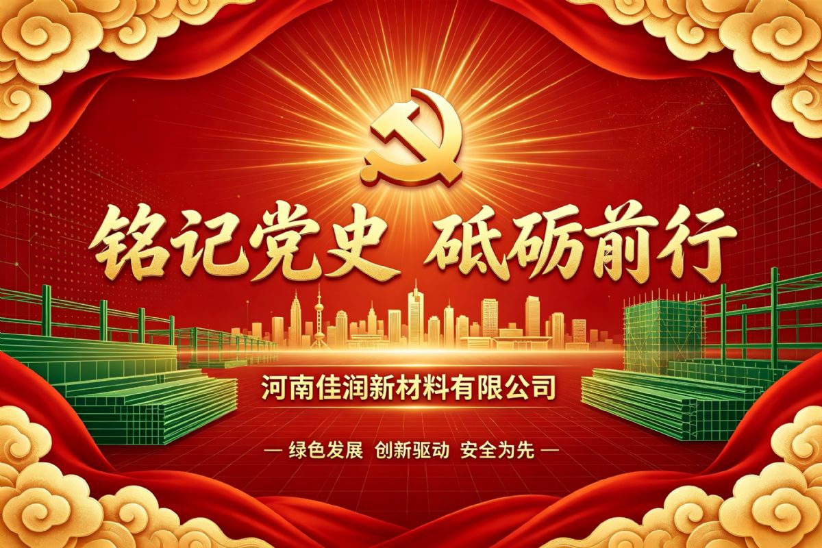 铭记党史，砥砺前行 —— 河南佳润新材料在党的光辉下奋进