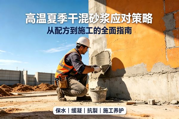 高温夏季干混砂浆应对策略：从配方到施工的全面指南
