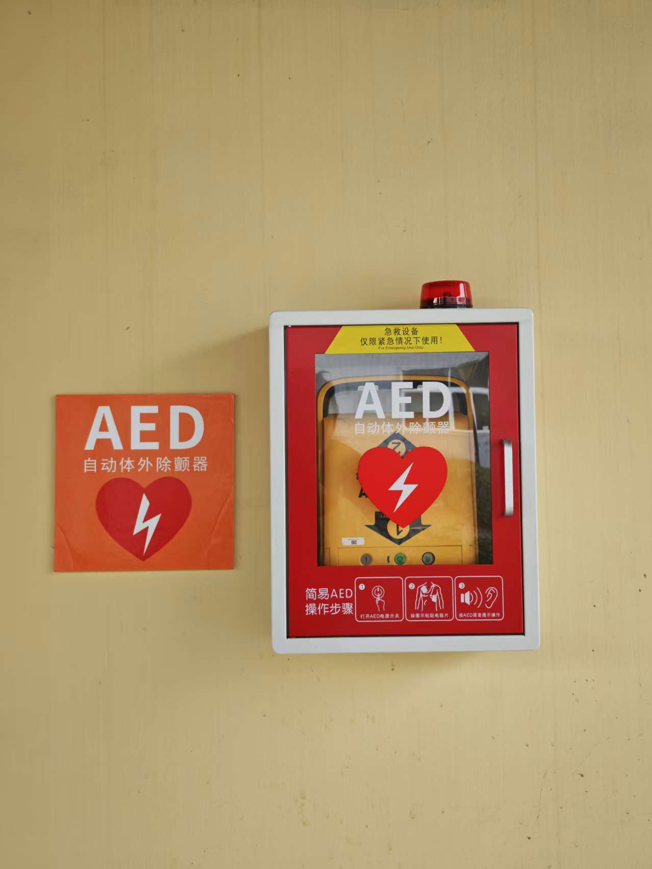 佳润 AED 入驻：为员工健康筑牢 “生命防线”
